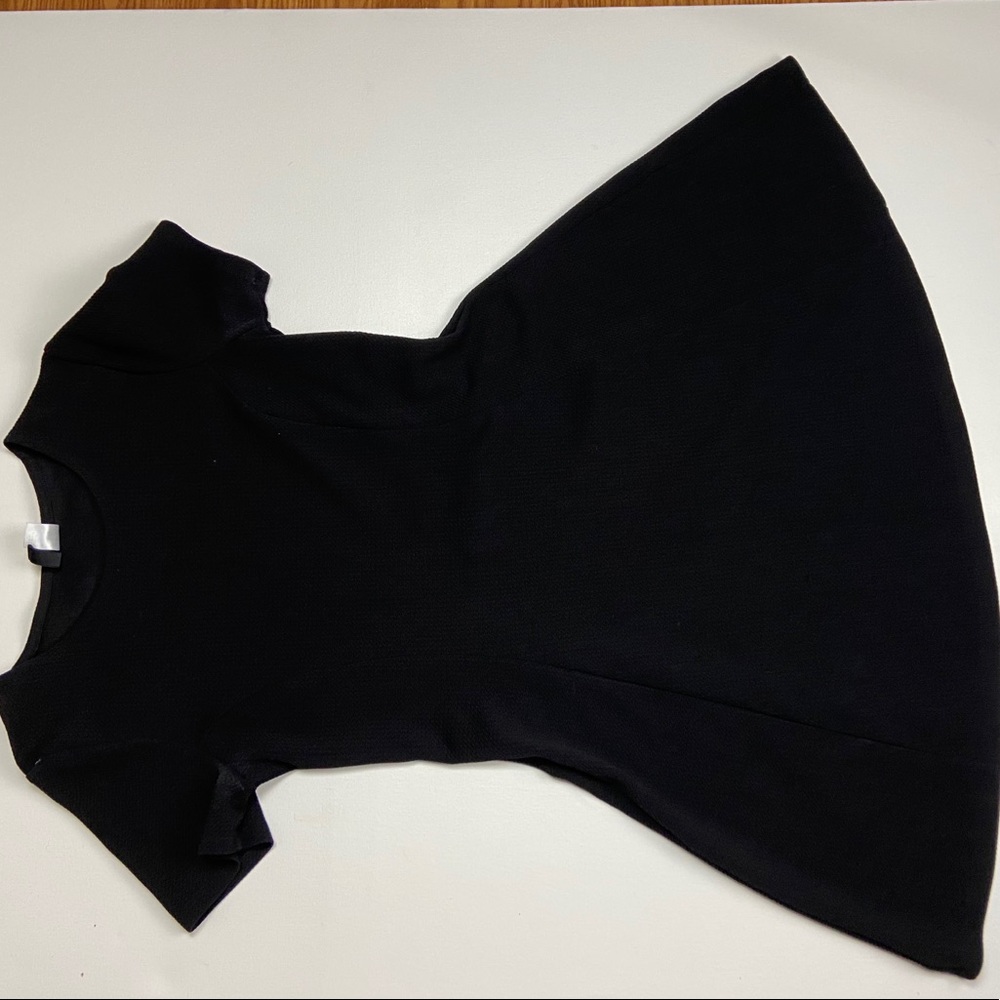 Black skater dress